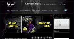 Desktop Screenshot of nojokelifestyle.com